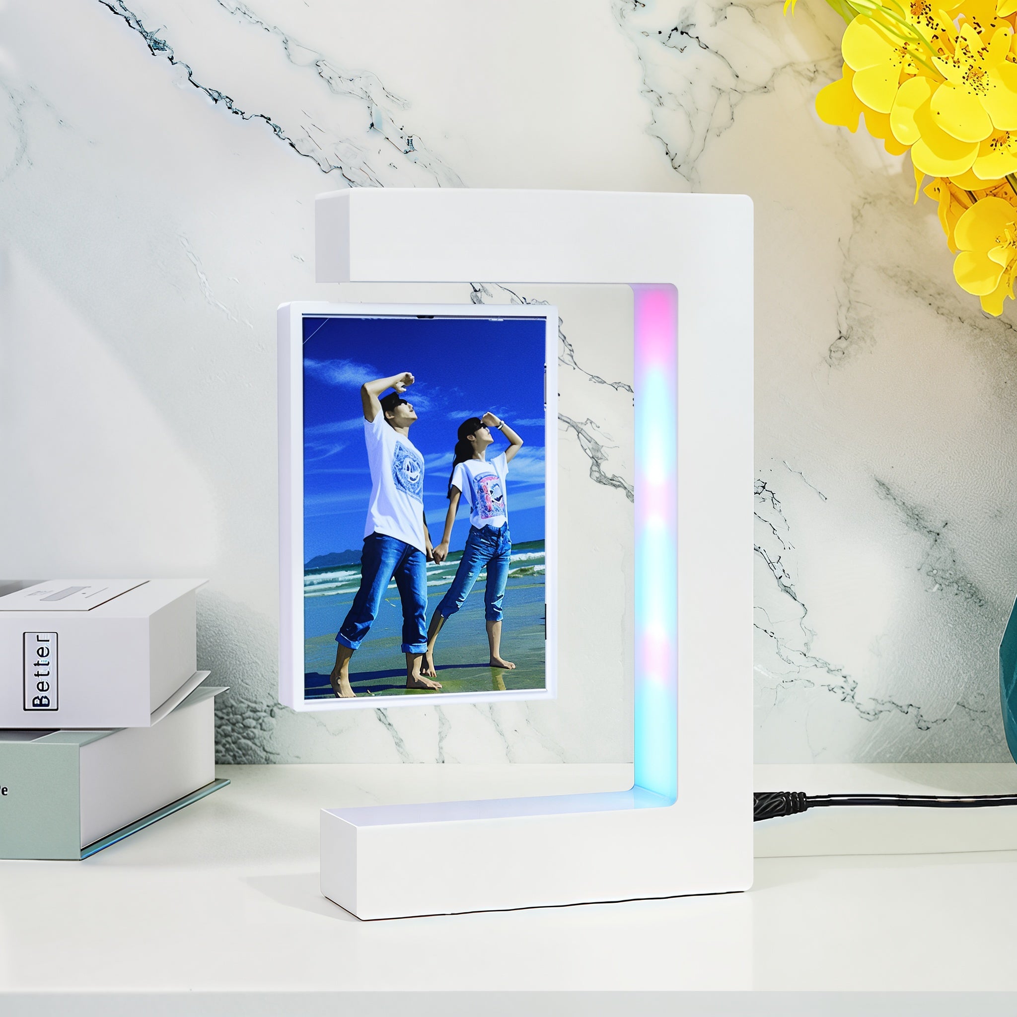 NeoLevity™ Floating Photo Vertical Frame